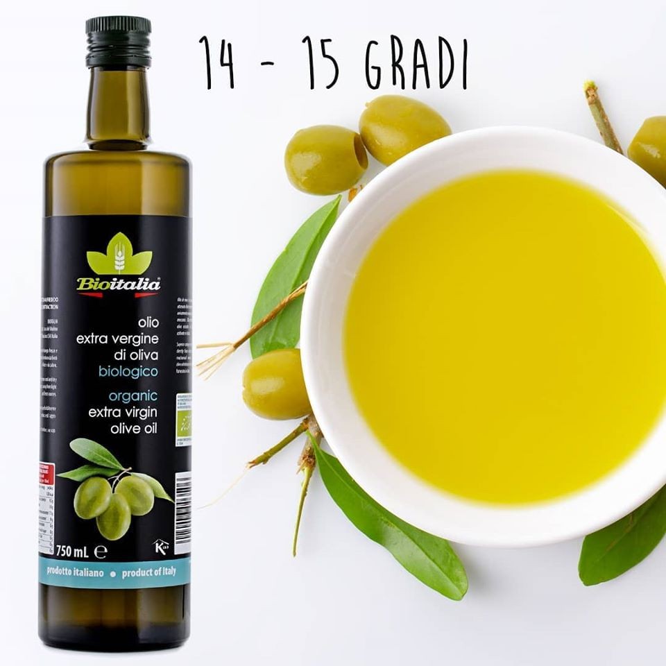 Dầu oliu nguyên chất ép lạnh Mantova/ Bioitalia Extra virgin olive oil 250ml