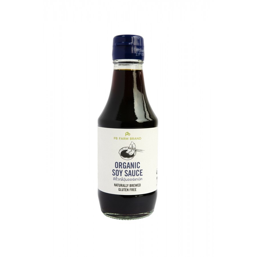 Nước tương hữu cơ Thái Lan Organic Soy Sauce Lumlum/ PB farms Tamari