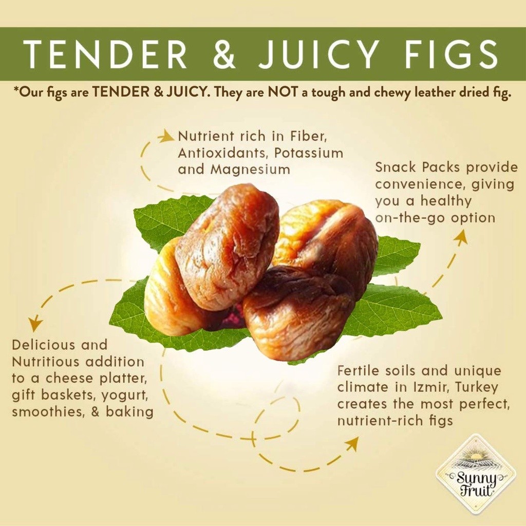Sung khô hữu cơ Sunny Fruit Organic Figs / Taylor
