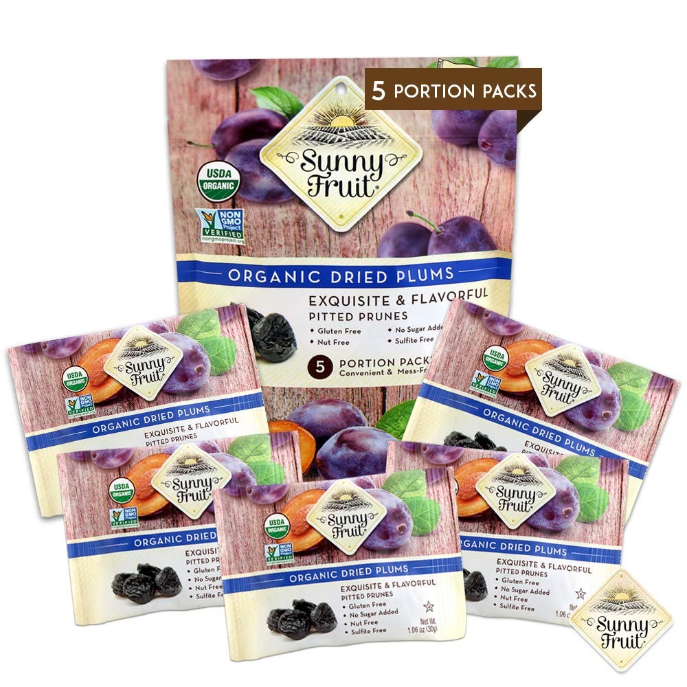 Mận khô hữu cơ Sunny fruit Organic Plum 150g