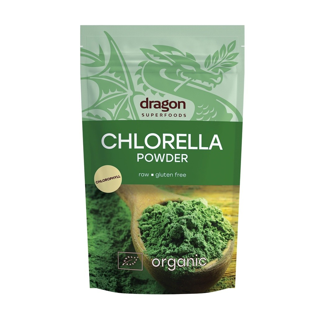[6.2027] Bột tảo lục hữu cơ Chlorella Dragon Superfoods
