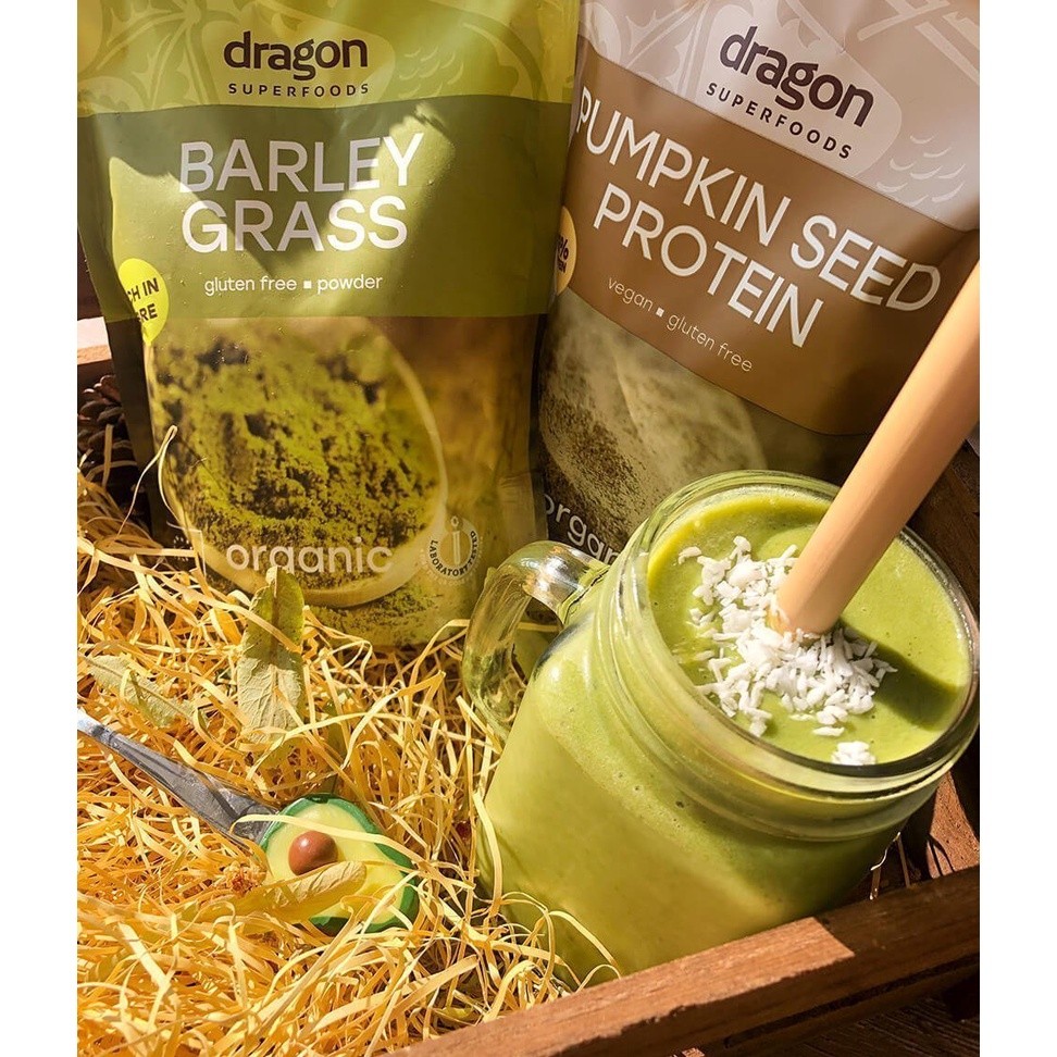 Bột cỏ lúa mạch hữu cơ Dragon Superfoods/ Diet-food Barley Grass Powder