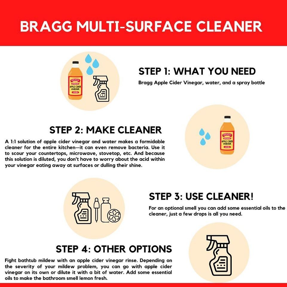 Giấm táo hữu cơ Bragg Organic Raw Apple Cider Vinegar có con giấm