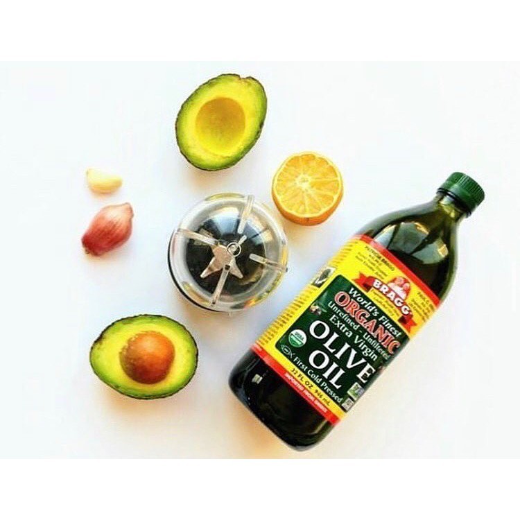 Dầu oliu nguyên chất hữu cơ ép lạnh Bragg Extra Virgin Olive oil 473ml