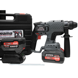 Máy Khoan Bê Tông DRAMA 21V Model: 5020 FLEX Lực Đập 1.7J Động cơ Không Chổi Than