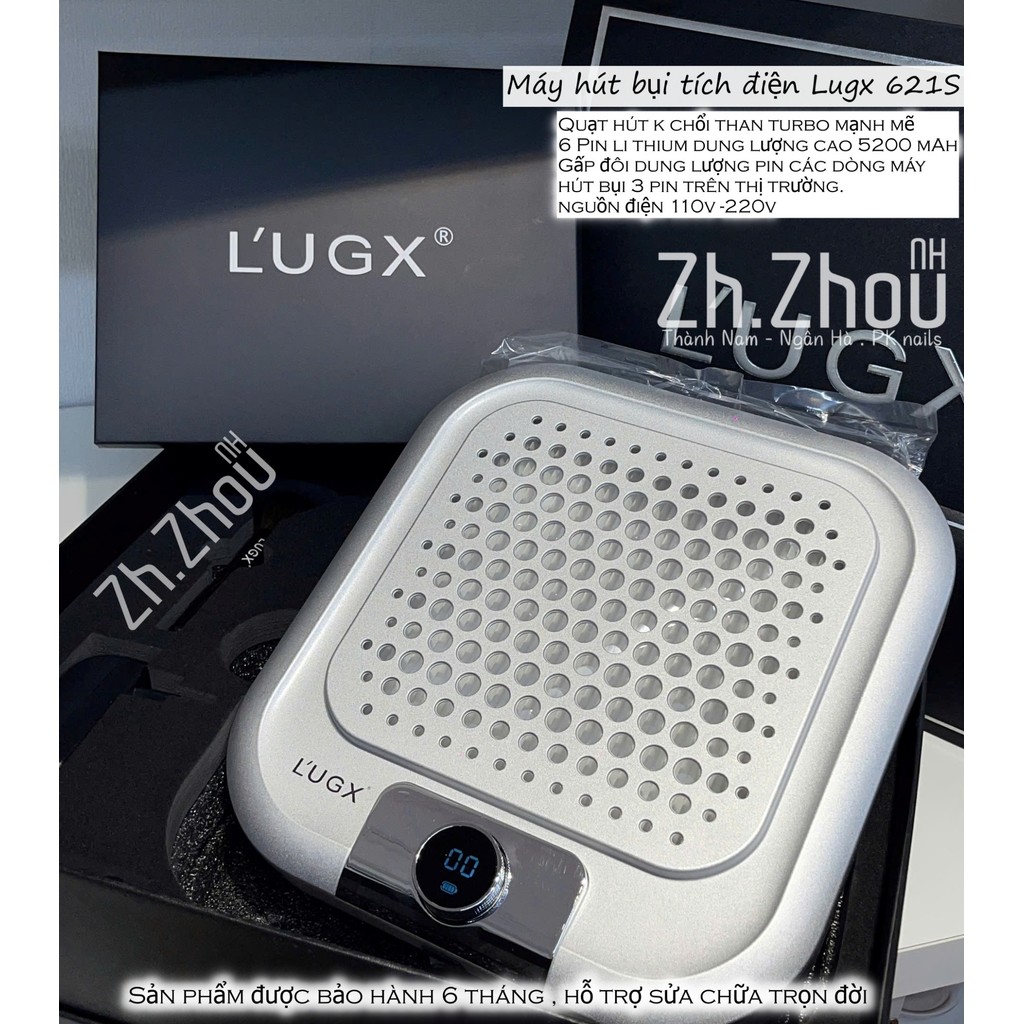 Máy hút bụi LUGX 621s tích điện ,máy hút bụi tích điện Lugx . máy hút bụi nail tích điện.