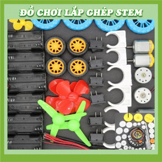 Tổng hợp Phụ kiện lắp ráp đồ chơi STEM STEAM - Học liệu