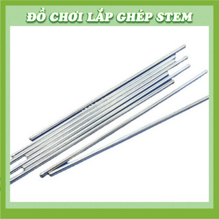 Trục sắt motor 2mm x 80mm, trục bánh xe - phụ kiện lắp ráp đồ chơi STEM STEAM - Học liệu