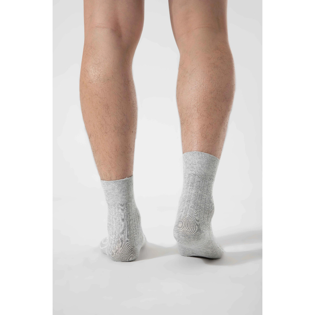 [MUA 2 GIẢM 5%]Combo 2 đôi Tất cổ trung Cotton Ribbed Coolmate thoáng khí thấm hút mồ hôi tốt