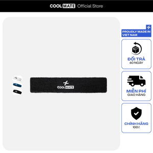 Băng đô thể thao chặn mồ hôi Headband mềm mại thấm hút Coolmate