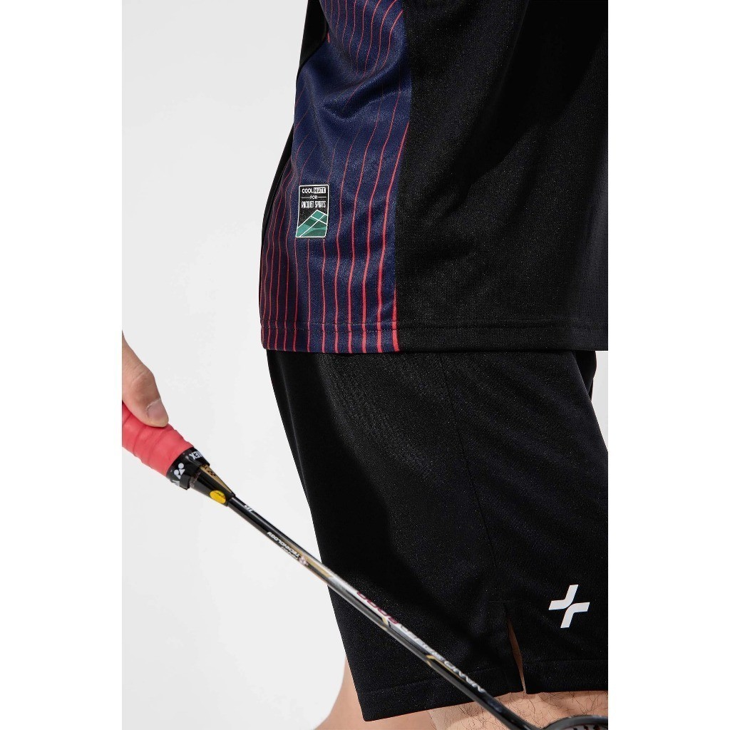 [MUA 4 GIẢM 20%]Áo thun thể thao nam chơi pickleball cầu lông Racquet Sport Graphic Red Line Thoáng khí Coolmate