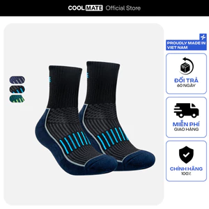 Tất cổ dài running thấm hút mồ hôi tốt Coolmate