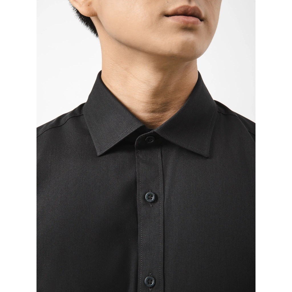 [TẶNG COMBO 2 TẤT]Áo sơ mi nam dài tay Modal Essential mềm mại, thoáng khí Áo đi làm đi chơi dạo phố Coolmate