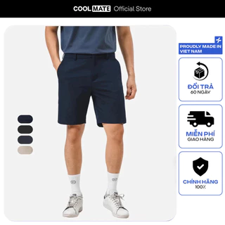 Quần Shorts Nam Kaki Excool co giãn Coolmate