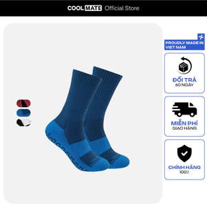 Tất bóng đá cổ cao mềm mại thấm hút Coolmate
