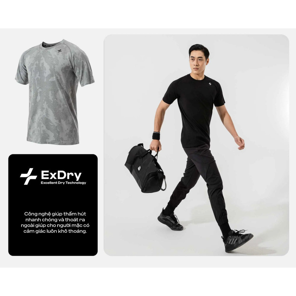 [MUA 4 GIẢM 20%]Áo thun thể thao Jacquard Seamless mềm mại giảm ma sát áo pickleball tennis đa năng Coolmate