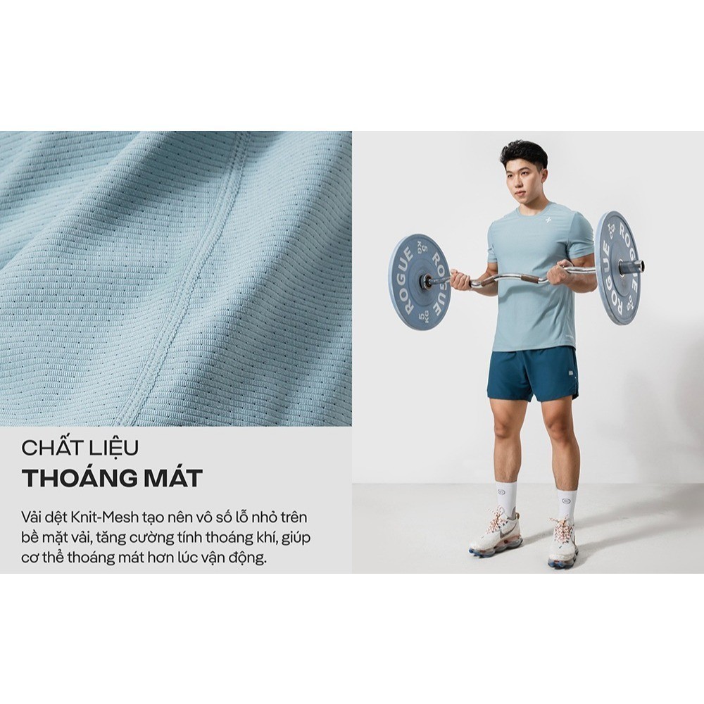 [TẶNG QUÀ ĐƠN 329K]Áo Thun thể thao đa năng Training II co giãn 4 chiều, thấm hút tốt, thoáng khí, nhanh khô Coolmate