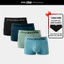 Combo 4 quần lót trunk lenzing modal cạp logo Coolmate