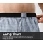 Combo Pack 3 quần mặc nhà Boxer short Coolmate basics kẻ sọc [MÀU NGẪU NHIÊN]