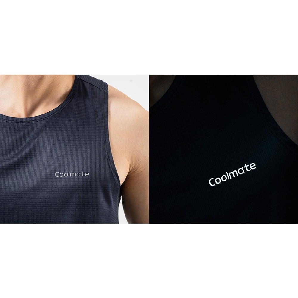 [MUA 2 GIẢM 5%]Áo ba lỗ nam Singlet thể thao chạy bộ Graphic Special thoáng khí Coolmate[OUTLET - Không đổi trả]