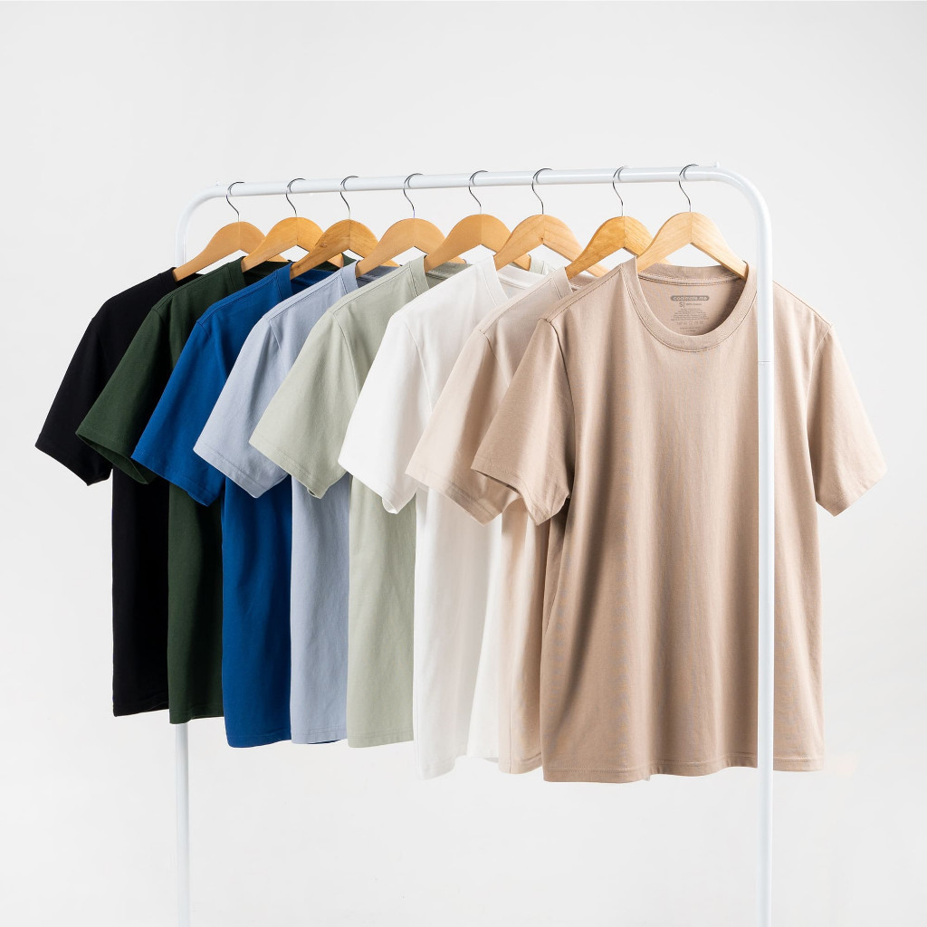 [MUA 2 GIẢM 5%]Combo Pack 3 áo thun cotton 220gsm Coolmate