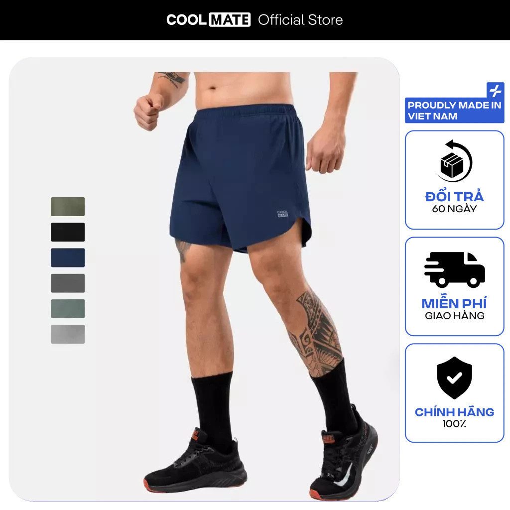 Quần thể thao nam Maxcool vận động thoải mái Coolmate Livestream