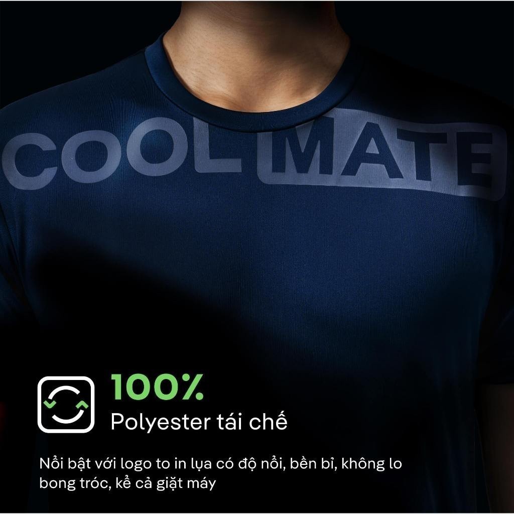 [MUA 2 GIẢM 5%][OUTLET - KHÔNG ĐỔI TRẢ]Áo Thun nam TShirt thể thao Active logo Coolmate