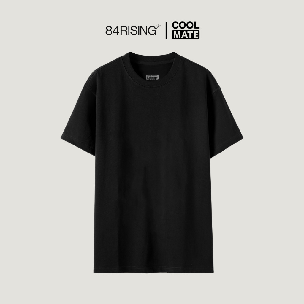 [MUA 2 GIẢM 5%]Áo thun relaxed fit 84RISING trơn màu