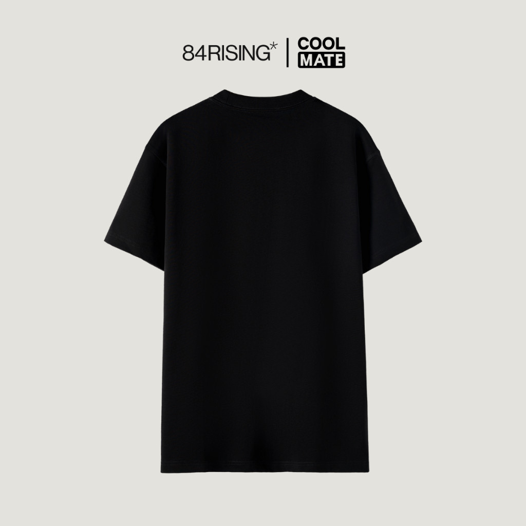 [MUA 2 GIẢM 5%]Áo thun relaxed fit 84RISING trơn màu