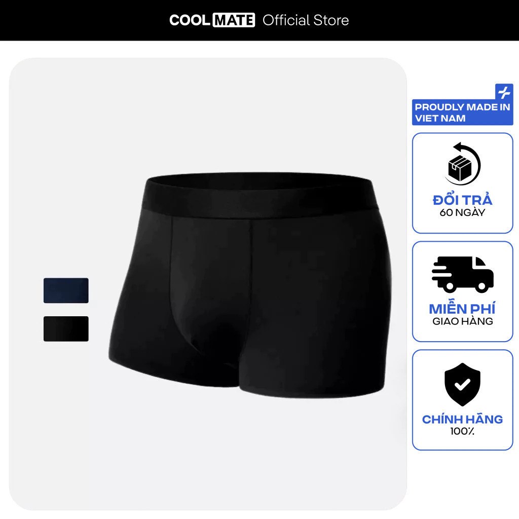 [MUA 2 GIẢM 5%]Quần lót nam Trunk Excool Microfiber Seamless (Không đường may) Coolmate