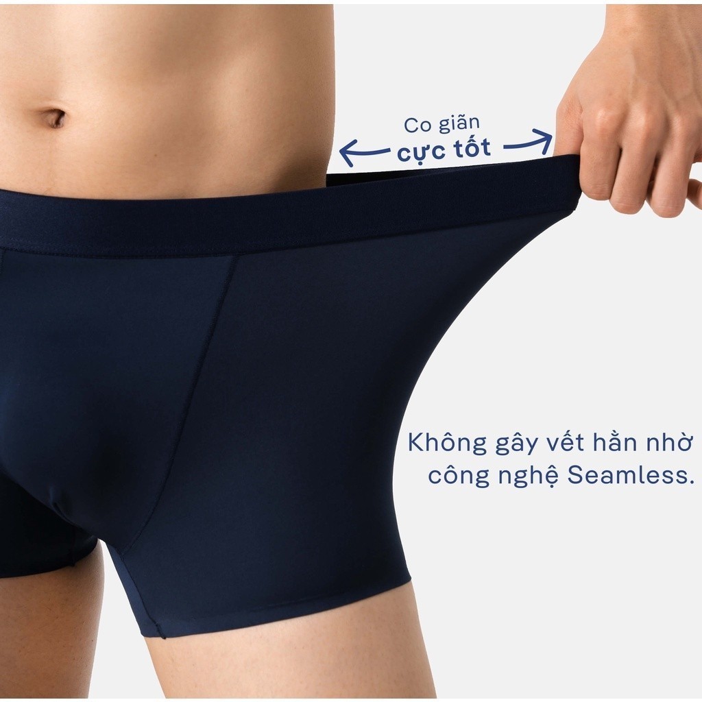 [MUA 2 GIẢM 5%]Quần lót nam Trunk Excool Microfiber Seamless (Không đường may) Coolmate
