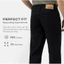 Quần Jeans Basics dáng suông rộng Regular Straight dày dặn, thoải mái, quần đi làm đi chơi Coolmate
