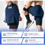 Quần Short thể thao nam Gym Power 2 lớp co giãn, thấm hút, nhanh khô Coolmate