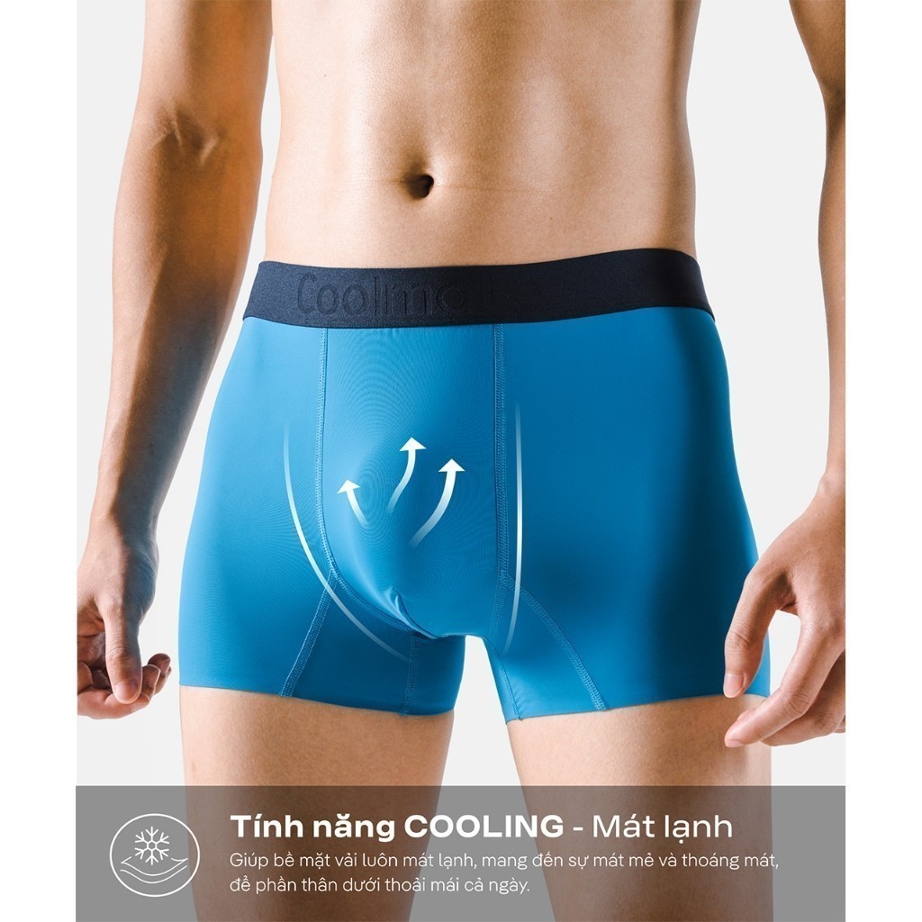 [MUA 2 GIẢM 5%][Outlet - không đổi trả]Quần lót nam dáng Trunk Ice Cooling thun lạnh Coolmate