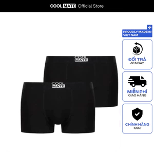 Set 2 quần lót Bamboo Trunk kháng khuẩn khử mùi Coolmate