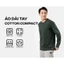 Áo thun nam dài tay thu đông Cotton Compact Premium chống nhăn, giữ ấm tốt Coolmate
