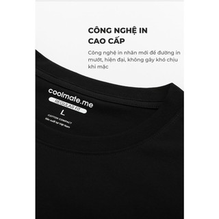 Áo thun nam Cotton Compact phiên bản Premium chống nhăn vải thoáng mát co giãn tốt Coolmate