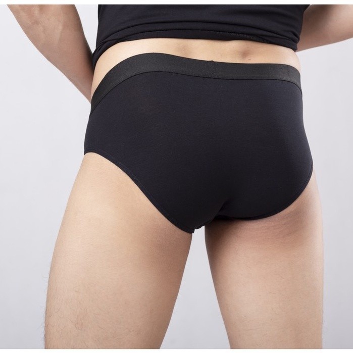 [TẶNG QUÀ ĐƠN 329K]Combo 3 quần lót sịp tam giác Cotton đen, xám, xanh ghi Coolmate TGDXXg