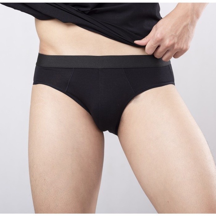 [TẶNG QUÀ ĐƠN 329K]Combo 3 quần lót sịp tam giác Cotton đen, xám, xanh ghi Coolmate TGDXXg