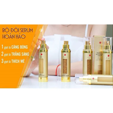 Tinh chất, serum vàng 24K, serum vitamin C, serum dưỡng trắng, serum trắng da, serum dưỡng da -Perfect Whitening Larian