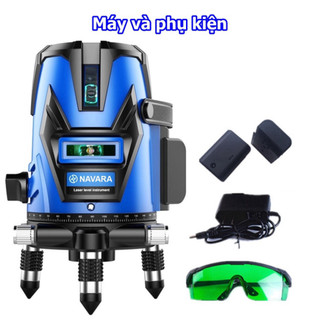 Máy Bắn Cốt pin 5 Tia Xanh 602- Máy Cân Bằng Laser NAVARA -máy bắn laze pin, laze pin