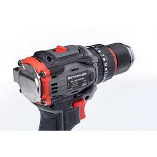 Thân Máy Khoan Pin 3 Chức Năng STARKER - Không Chổi Than - dùng pin phổ thông makita - Đầu Autolock 10ly