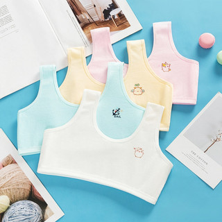 Áo lá bé gái học sinh cotton mềm mại thoáng khí co giãn tốt họa tiết in hình dễ thương HOMEBRA B341