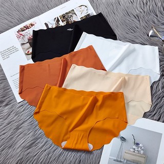Quần lót nữ su thun lạnh co dãn lượn sóng xinh xắn Quần sịp nữ không đường may đáy ép chắc chắn A09
