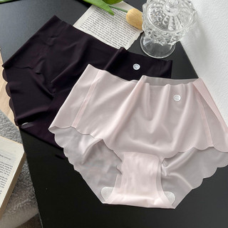 Quần lót nữ đúc su tàng hình không lộ viền - Quần chip nữ viền lượn sóng đáy dán kháng khuẩn L1029
