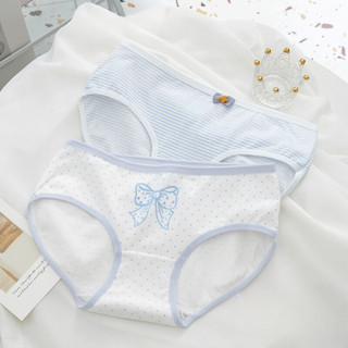 Quần lót nữ cotton cao cấp đính nơ màu sắc xinh tươi - Quần chip nữ cao cấp cạp vừa tôn dáng L8030