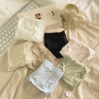Quần lót nữ su lụa mỏng nhẹ tàn hình,Quần lót su cao cấp mềm mại thoáng khí co dãn thấm hút tốt L519