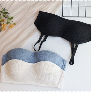 Áo ngực nữ không dây quây ngang đệm mỏng ôm ngực - Áo lót nữ không gọng, cotton mềm mịn HOMEBRA A630