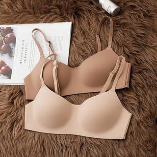 Combo 3 Áo Ngực Nữ Đúc Su Không Lộ Viền - Set 3 Áo Lót Không Gọng Mút Mỏng Dễ Chịu AMYBRA A141