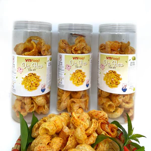 1KG Da Heo Giòn Cay Tỏi Ớt - Thơm Ngậy, Giòn Tan, Đậm Vị VNFoods